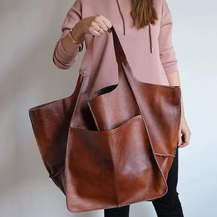 Women's Lorent Grand tote in Olive. Versatile large capacity carryall for modern women.