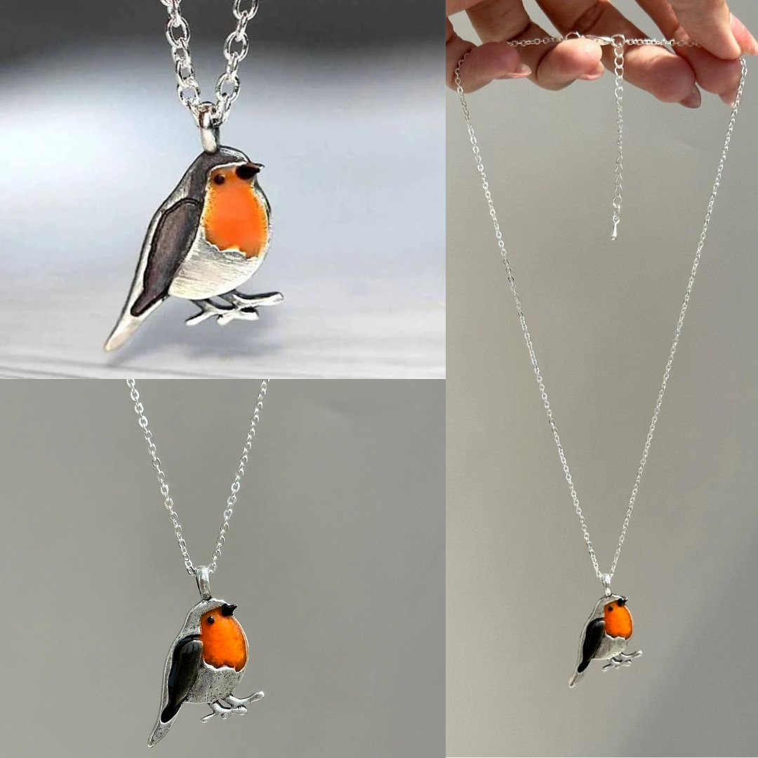 Thoughtful gift: Lucky bird jewelry set for women, representing hope & new beginnings.