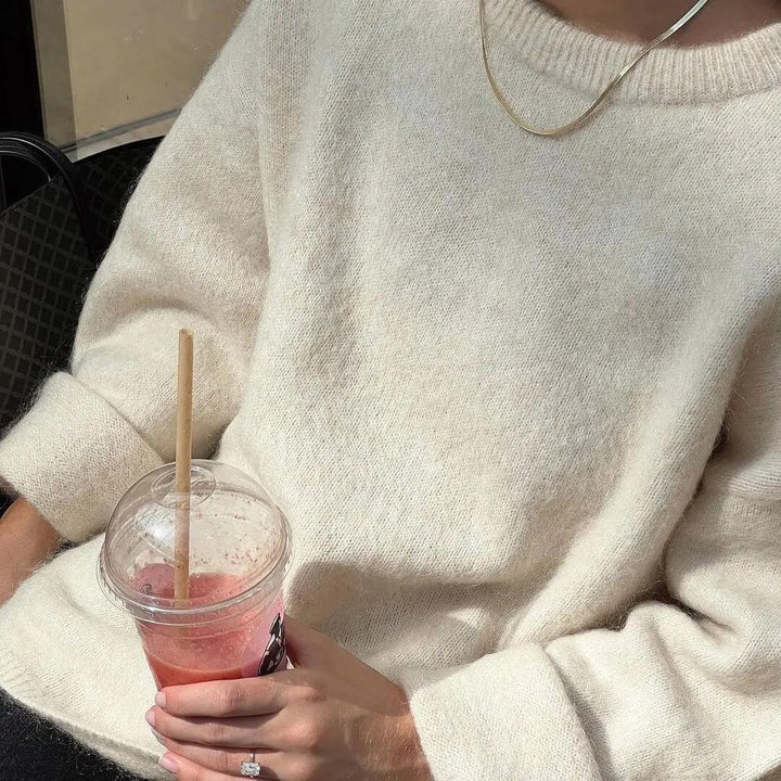 Cozy Luna women's sweater with an effortlessly stylish design, perfect for casual wear & elegant fashion.