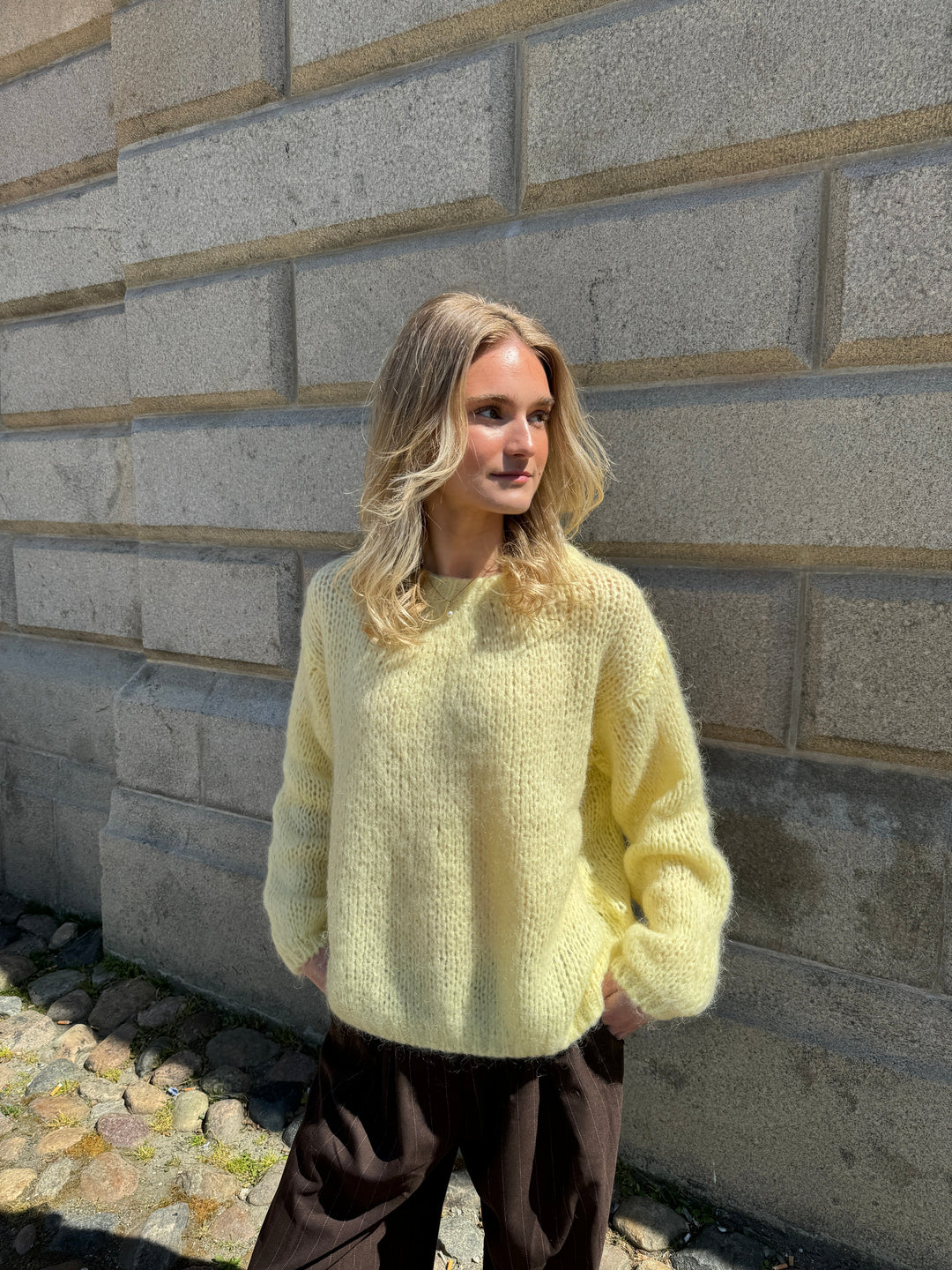 Women's Luxe Comfort Relaxed Fit Sweater, perfect for autumn fashion & winter style.