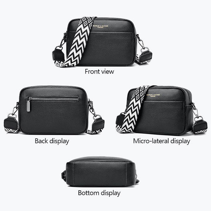 Premium genuine leather luxury bag for women. Stylish daily shoulder or crossbody design.