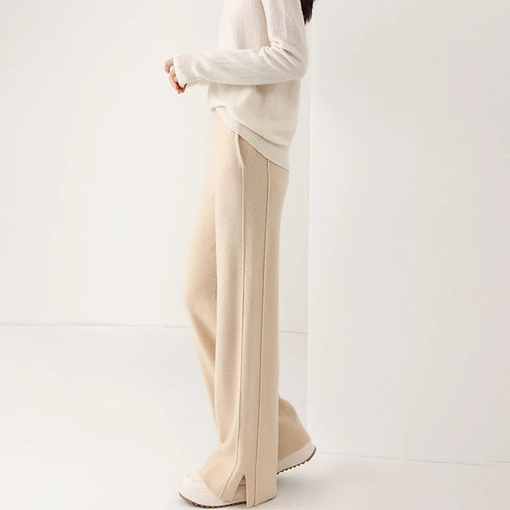 Versatile women's merino wool pants, comfortable, breathable, and stylish for various occasions.