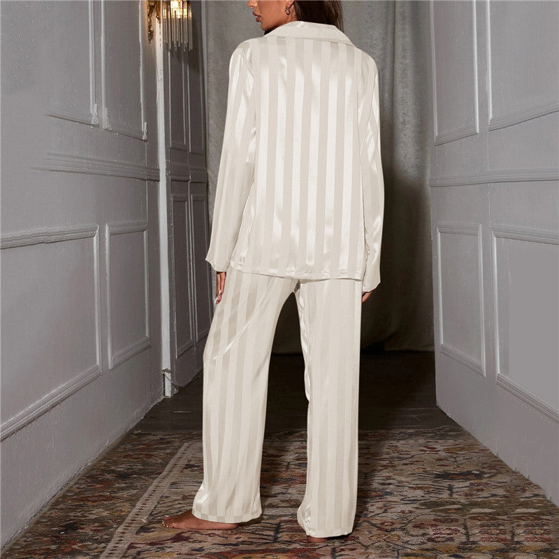 Beautiful women's silk pajamas. Luxurious sleepwear set for ultimate comfort and style.