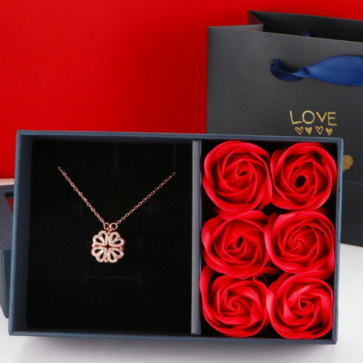 Stunning silver plated diamond necklace for women, adorned with brilliant zirconia stones. An ideal gift for her.