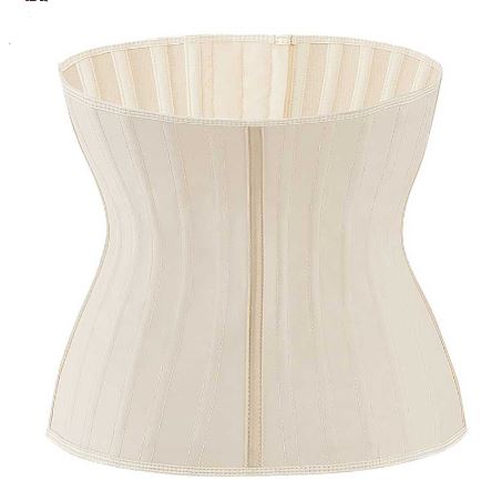 Women's Sandrine luxury latex waist trainer, fitness accessory for core support, sculpting, and hourglass figure.