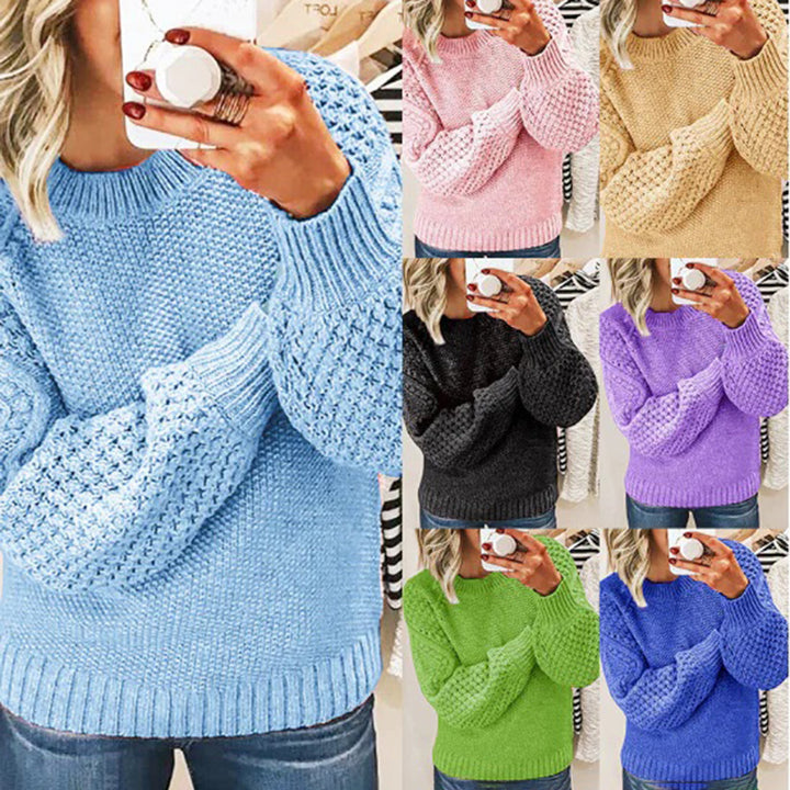 Premium women's stylish sweater, a versatile and elegant knit for cold weather.