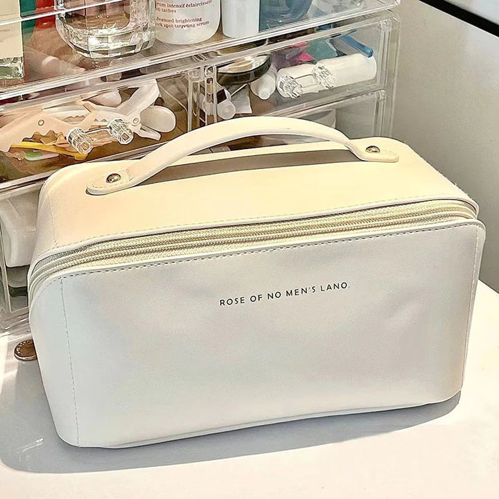 Premium women's beauty case. Versatile travel makeup organizer for all your cosmetic storage needs. Elegant design.