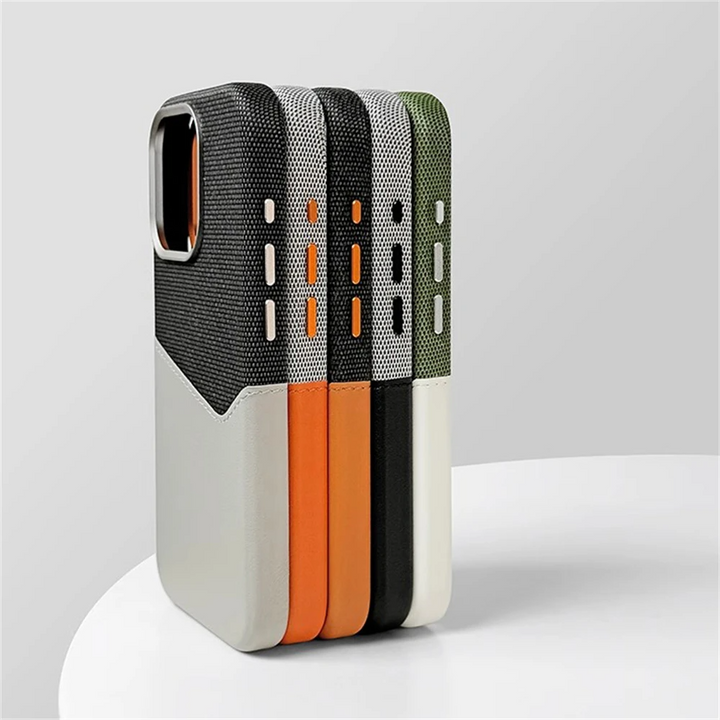 Stylish women's wallet case for iPhone. Genuine leather, MagSafe ready, with secure card holder & shock protection.