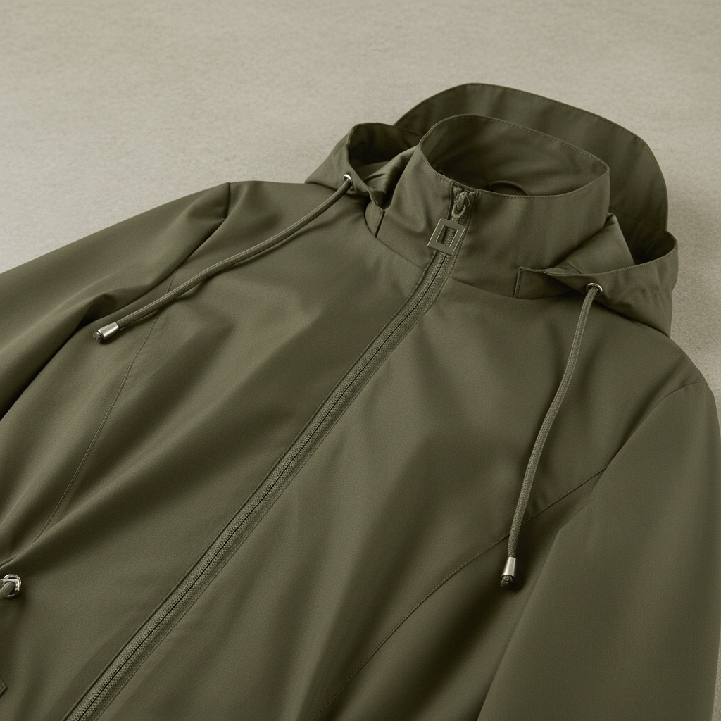 Lightweight waterproof women's Maja jacket with hood, perfect for outdoor adventuring