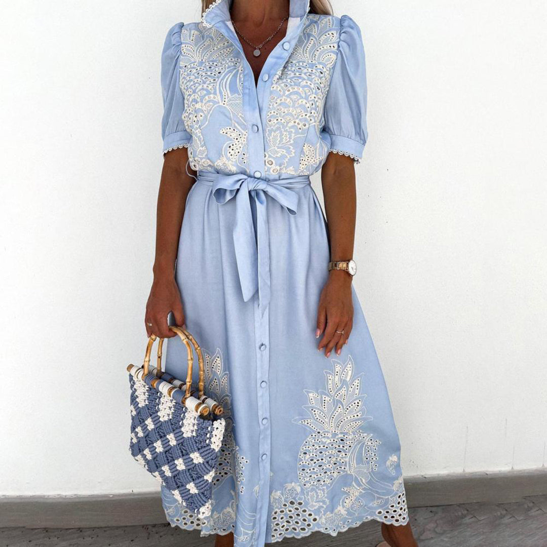 Women's Marielle lightweight maxi dress. Comfortable, flowy summer dress for casual wear.