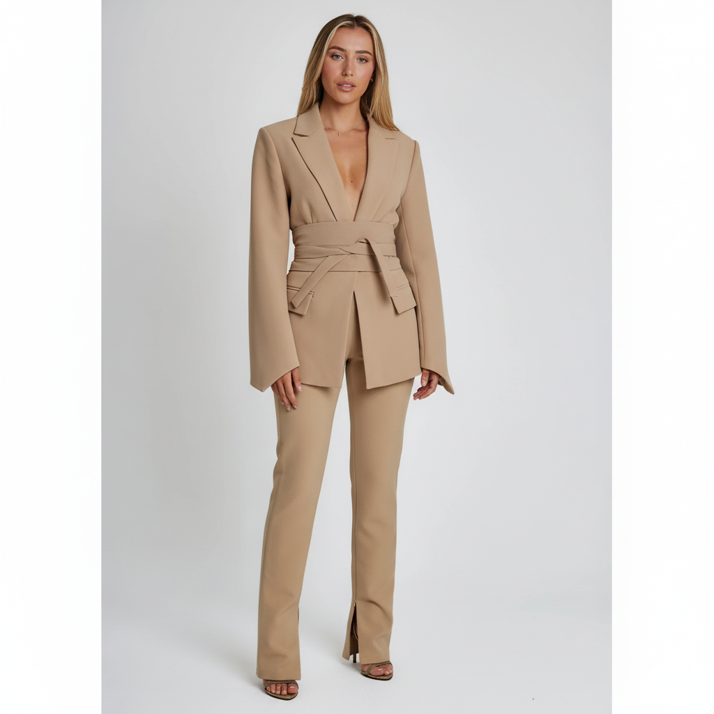 Elegant women's Marina slim fit blazer, a fashionable and versatile jacket for winter and spring
