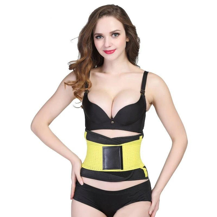 Women's MaxFit activewear sweat belt, ideal for fitness, back support & toning during exercise.