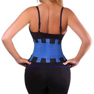 MaxFit women's waist sweatband, a versatile exercise accessory for back support & slimming.