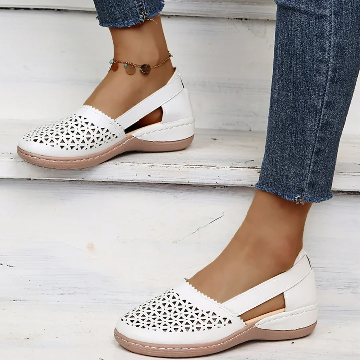 Everyday women's summer shoes: Melina slip-on design for ultimate walking comfort.
