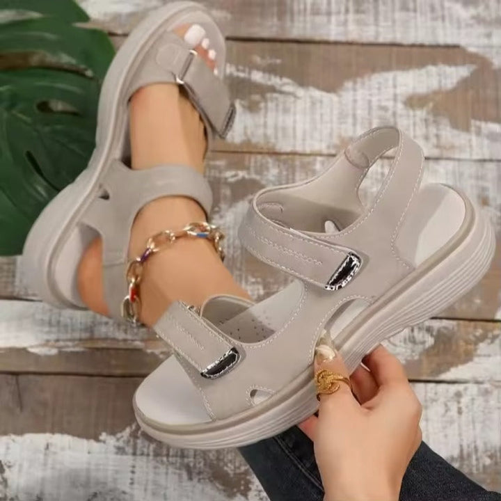 Summer Women's Mera orthopedic sandals. Cushioned, arch support, perfect for walking & foot pain relief.