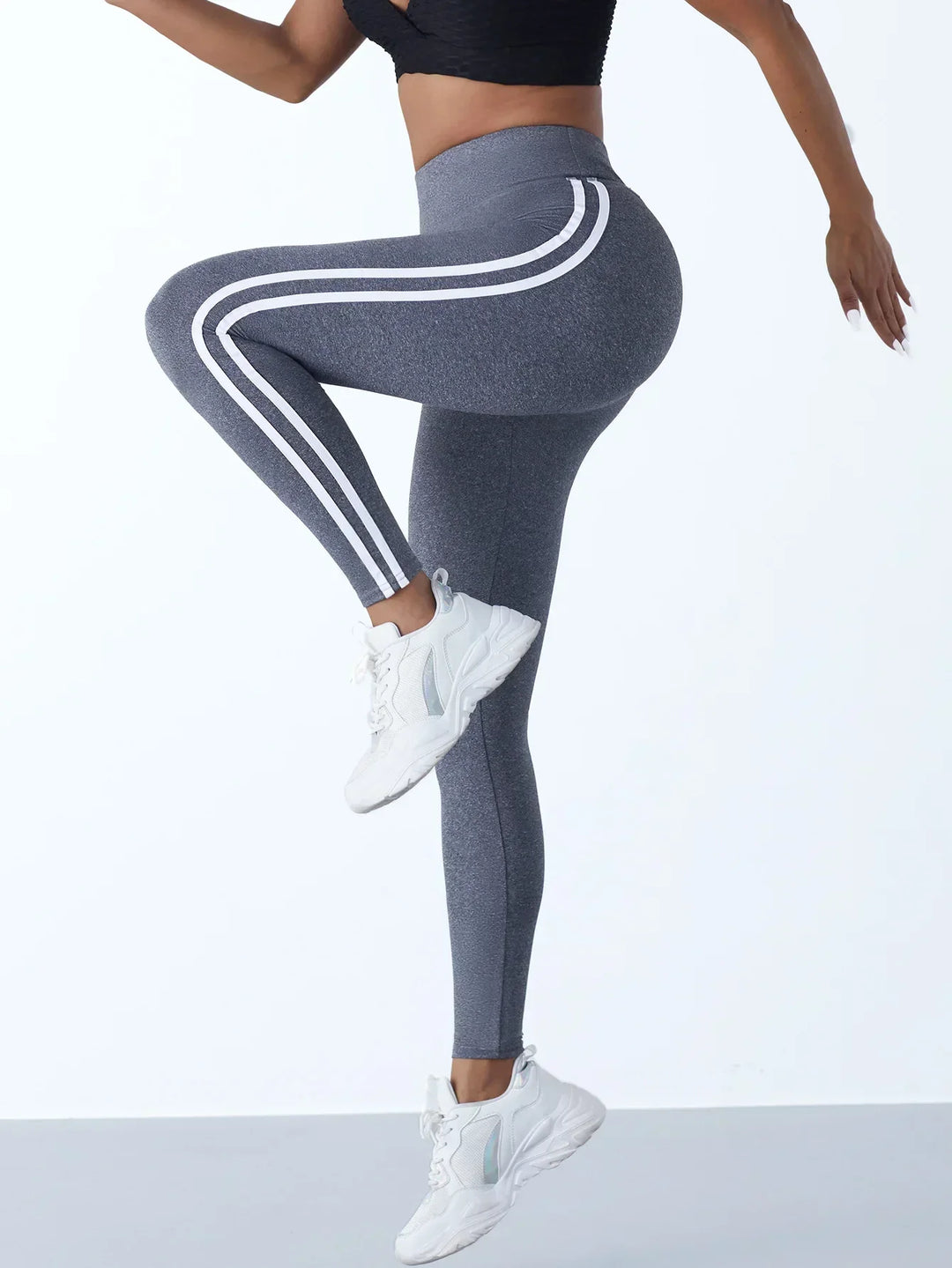 Premium Mila high waist yoga leggings for women, non see-through & super stretchy for all activities.
