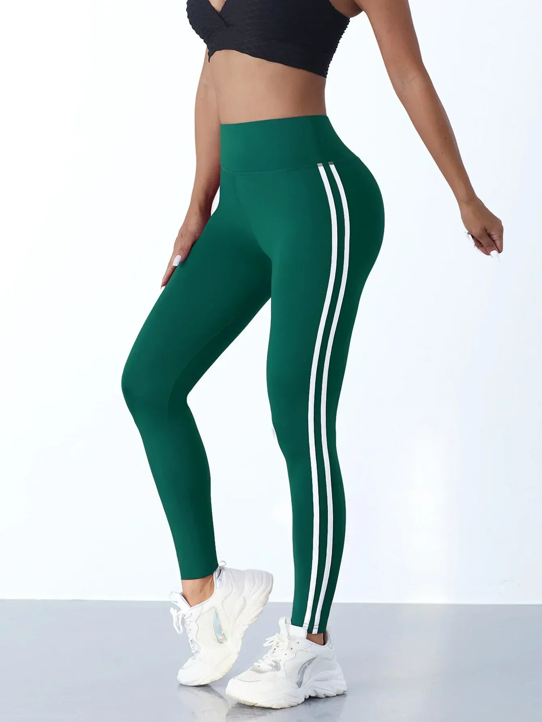 Breathable & stretchy Mila high waist yoga leggings. Essential activewear for women's fitness and gym.