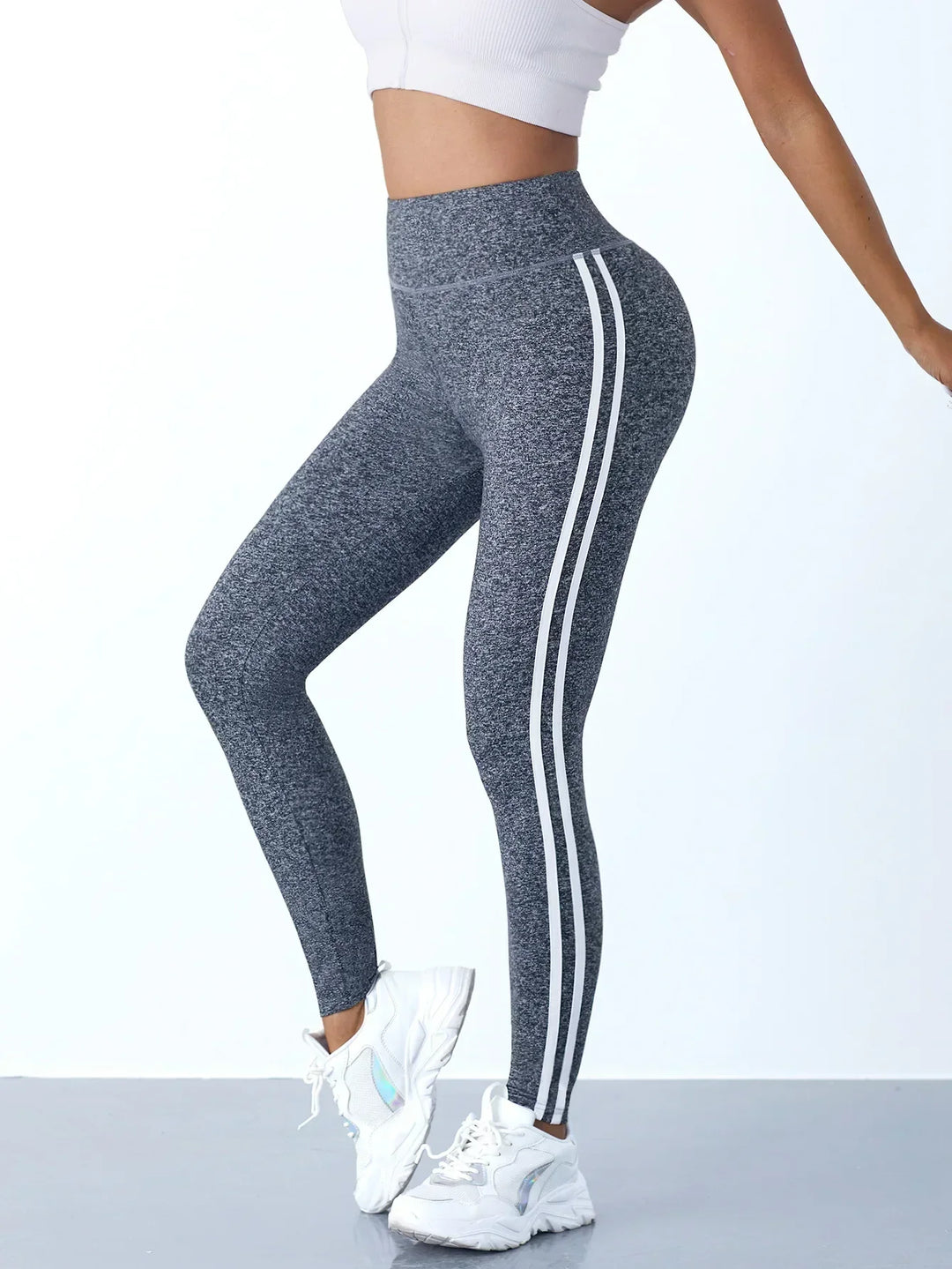 Mila women's fitness pants, high waist yoga leggings with excellent stretch & breathability for gym wear.
