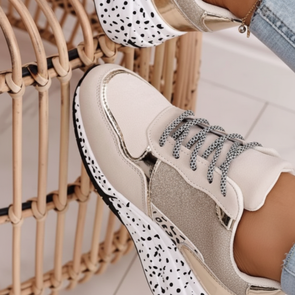 Casual women's sneakers, Miranda style, offering breathability and all-day comfort