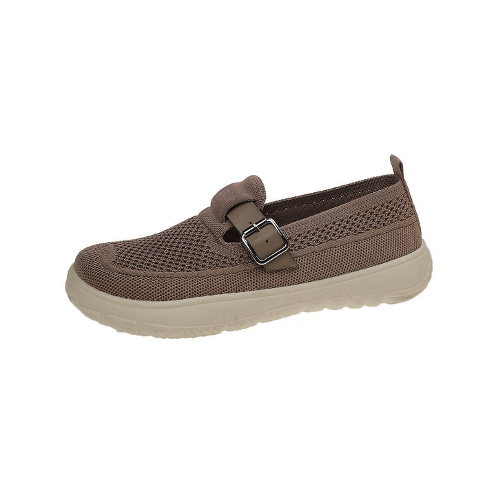 Coffee women's comfort loafers: stylish Monaco slip-on with ergonomic support for foot health.