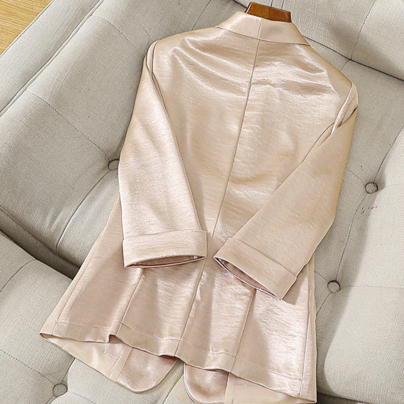 Monaco tailored blazer for women. Elegant & chic tailored jacket, versatile for professional wear and modern style.