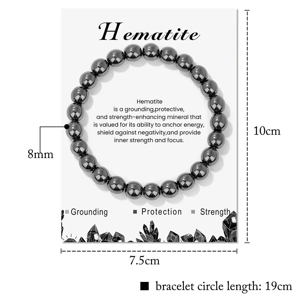 Women's healing crystal bracelet, a thoughtful mindfulness gift.