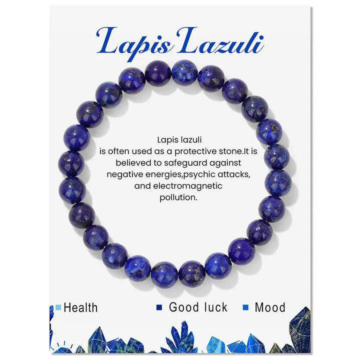 Healing energy crystal bracelet for women, everyday spiritual wear.