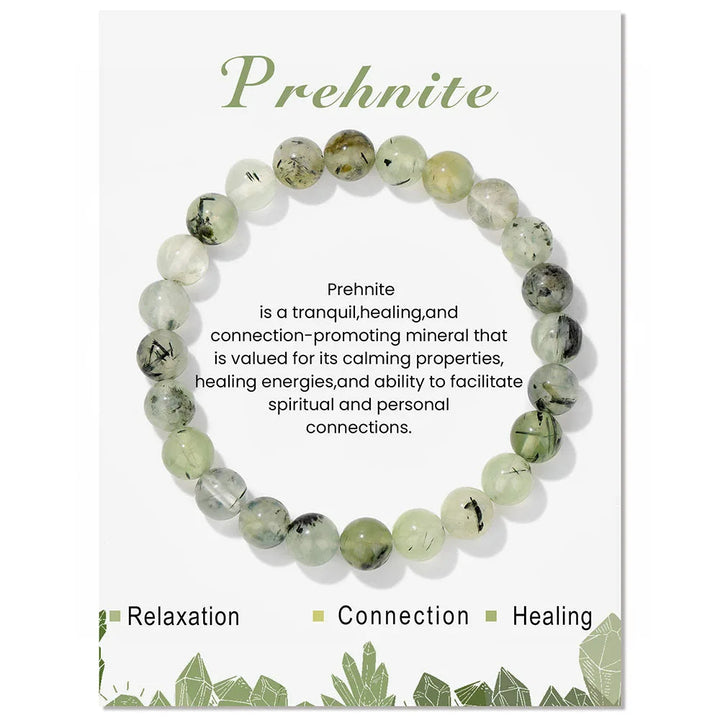 Chakra healing crystal bracelet for women, natural energy booster.