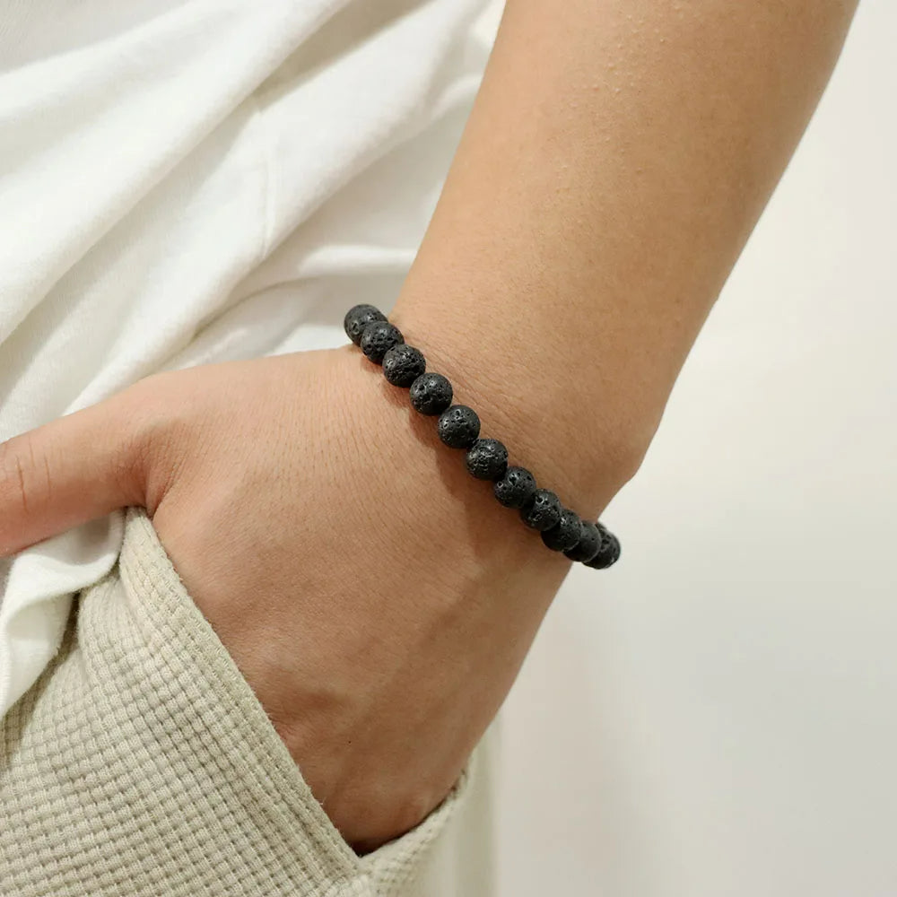Chakra balancing natural crystal bracelet, women's mindful gift.