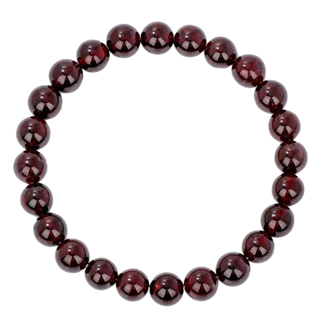 Beaded natural crystal bracelet, empowering energy for her.