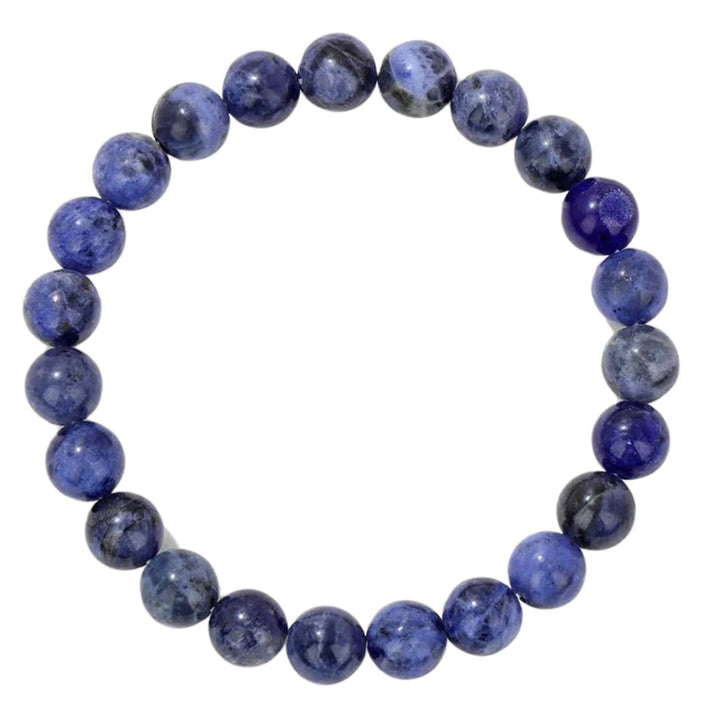 Healing gemstone beaded bracelet, women's mindful spiritual present.