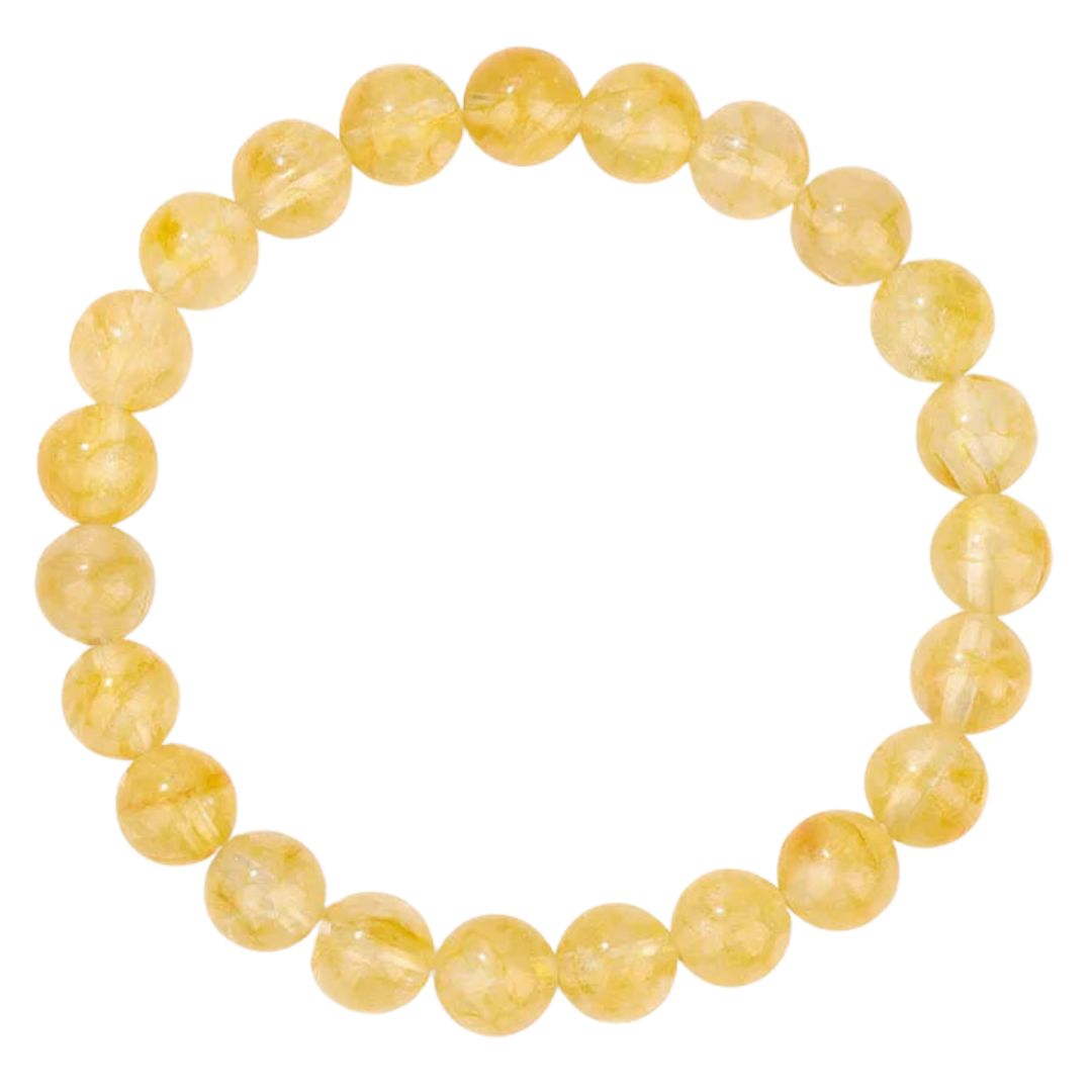 Mindfulness crystal healing bracelet, natural stones for women.