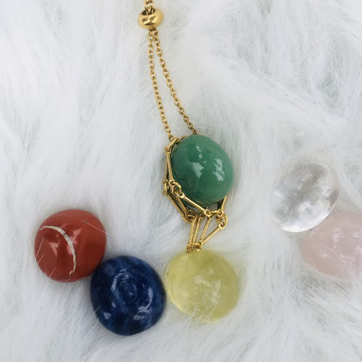 Rose Quartz natural crystal pendant necklace. Women's fashion and healing combined.