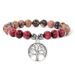 Rhodonite and Rose Tiger's Eye