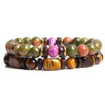 Tiger's Eye & Unakite