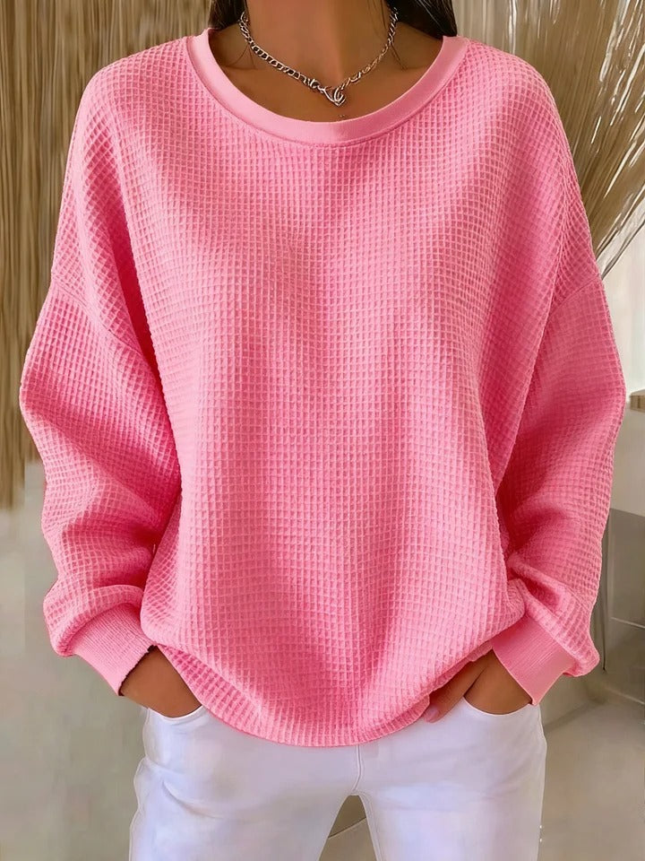 Women's Nova Classic Pullover Sweater, comfortable knit for everyday wear, relaxed fit.