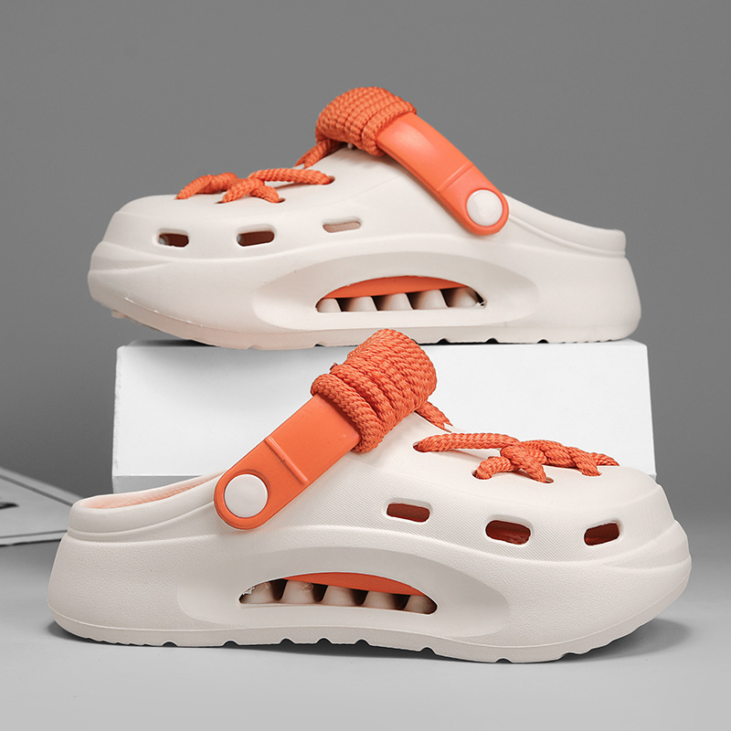 Shock-absorbing Orbit Laced Clogs for women, providing ultimate breathable comfort all day.