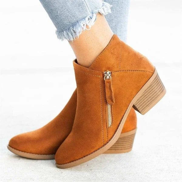 Women's orthopaedic ankle boots, vintage style for ultimate comfort & foot support. Ideal for casual everyday wear.