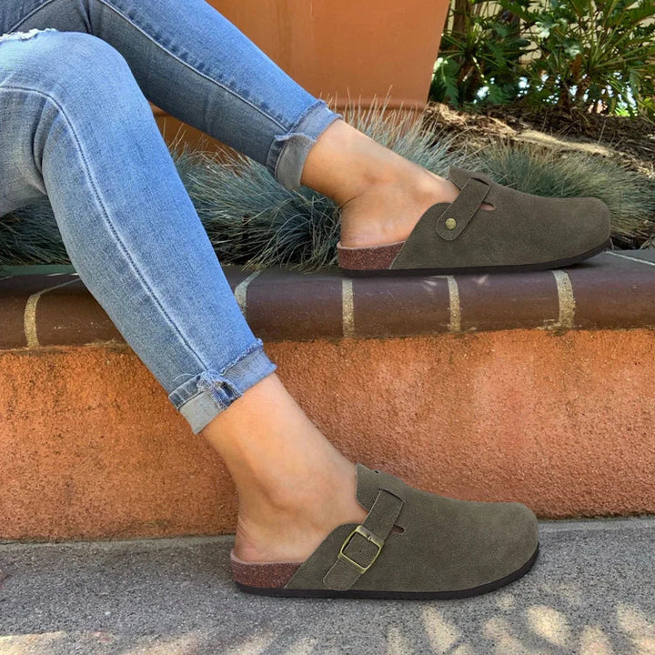 Women's orthopaedic slippers for ultimate comfort & all-day foot support. Perfect for pain relief & daily wear.