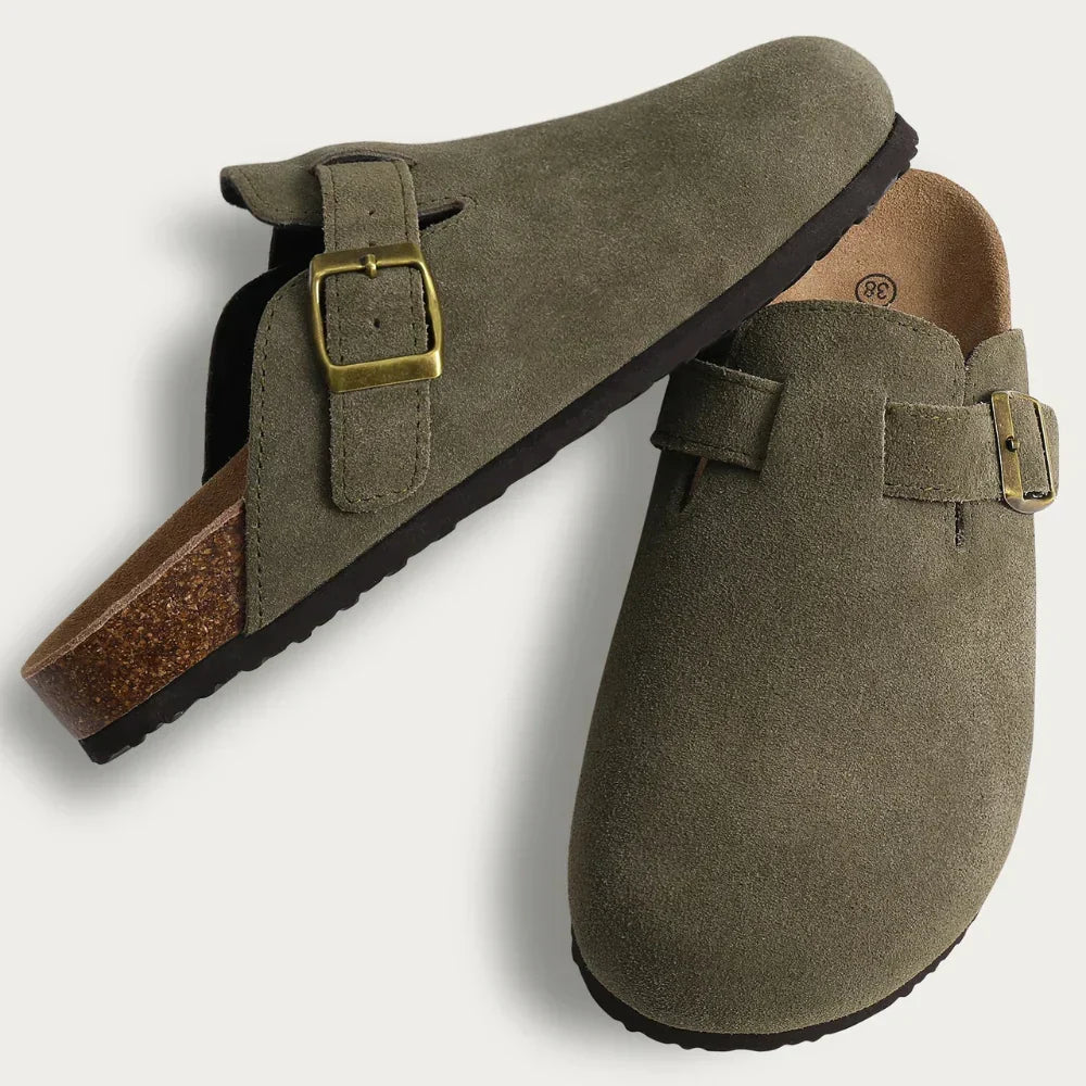 Fashionable orthopaedic women's slippers, offering ultimate comfort and support for indoor and casual use.