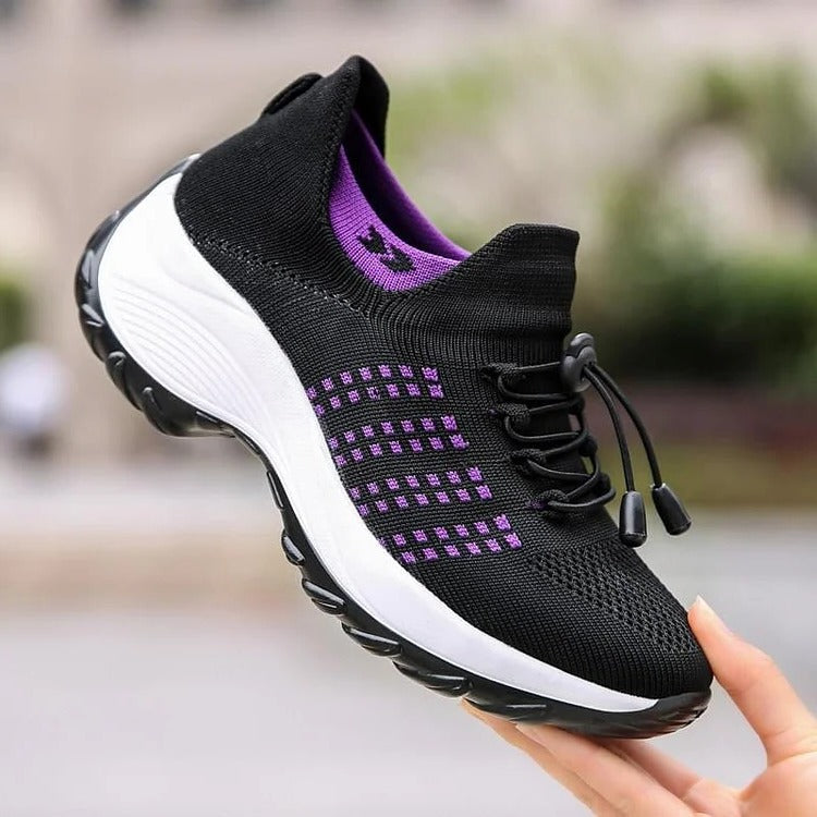 Women's orthopaedic sneakers offering all-day comfort, superior arch support, and effective pain relief for healthy feet.
