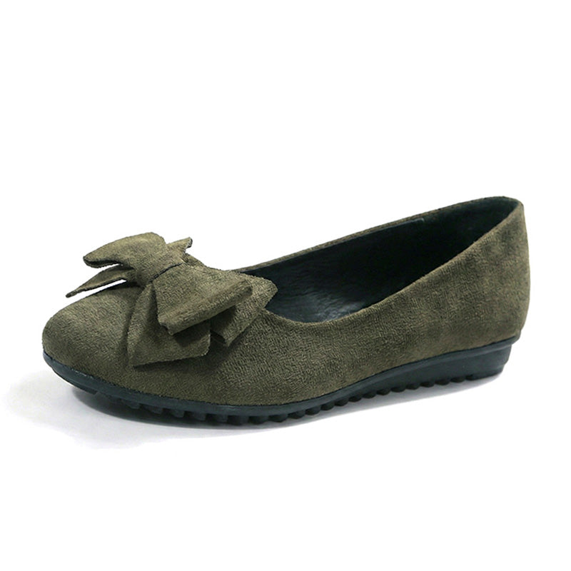 Women's orthopaedic wide fit ballet flats for comfortable, supportive daily wear.