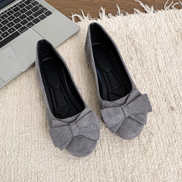 Ladies' orthopaedic wide fit ballet flats; comfortable, supportive, & stylish.