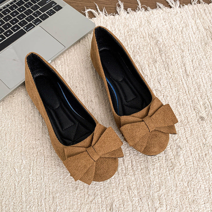 Orthopaedic wide fit ballet flats for women, offering superior comfort and support.