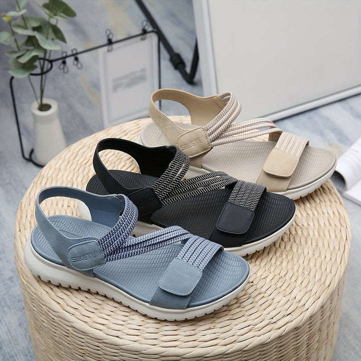 Casual women's orthopedic sandals with strong arch support, perfect for daily wear & foot care.