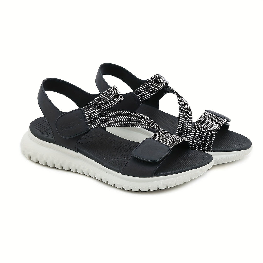 Health-focused women's sandals, strong arch support for plantar fasciitis & general foot pain.