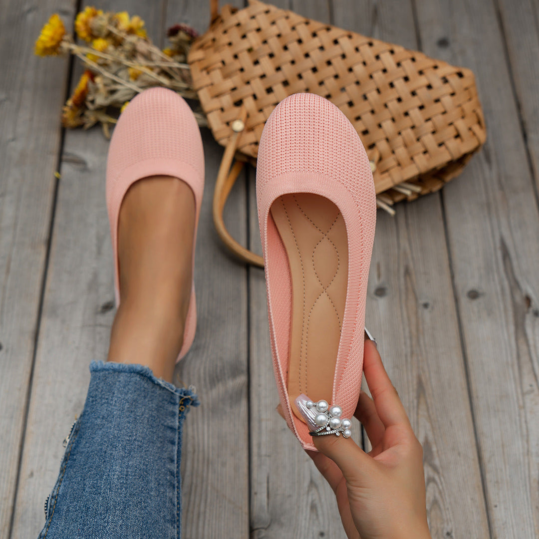 Timeless women's orthopedic ballerinas, elegant design for lasting comfort & style.