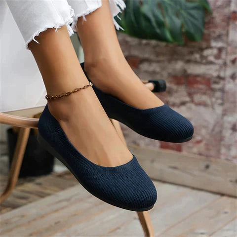 Elegant women's ballet flats, orthopedic design for daily comfort & arch support.