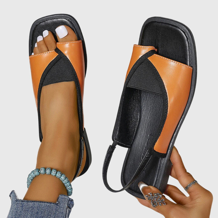 Stylish women's orthopedic sandals with open toe design, perfect for beach, walking, and casual summer wear.