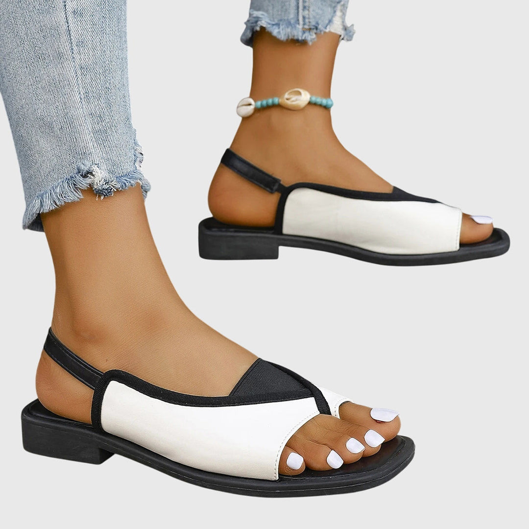 Lightweight women's orthopedic sandals providing foot relief and cushioned support for comfortable all-day wear.